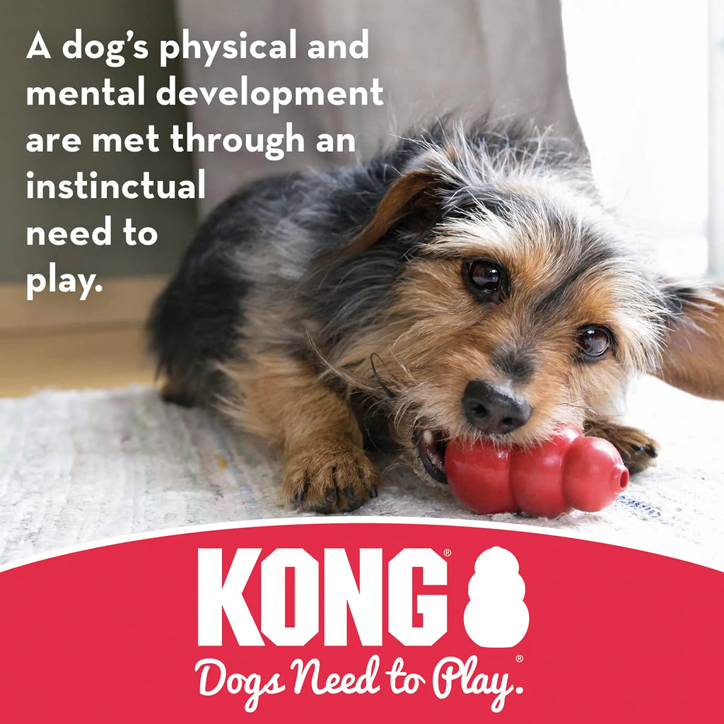 KONG - Tires - Giocattolo in gomma resistente e dispenser di snack per cani forti.